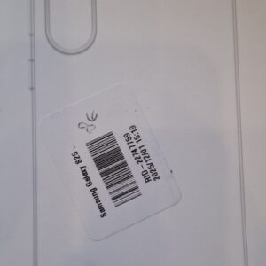 SAMSUNG CLEAR CASE GALAXY S25 FE