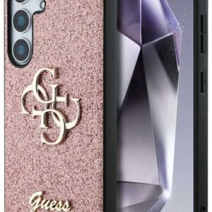 Quess Glitter roze hoes Samsung Galaxy S25