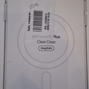 IPHONE 15 PLUS CLEAR CASE