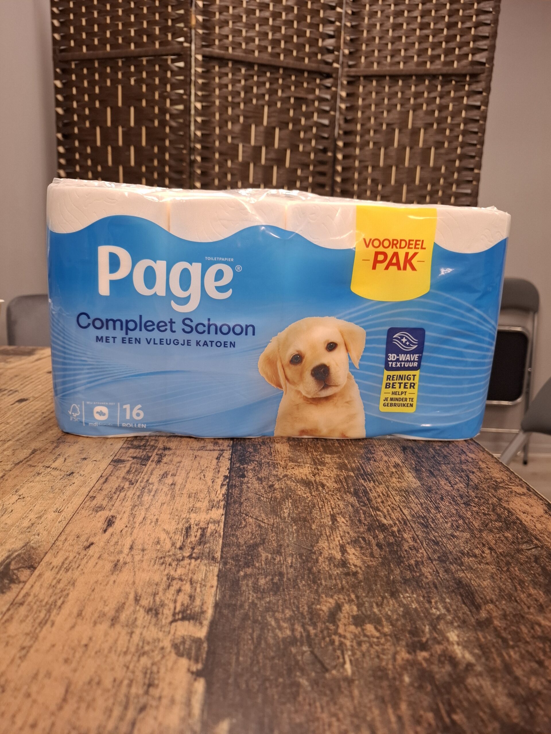 page toilet papier 16 rol